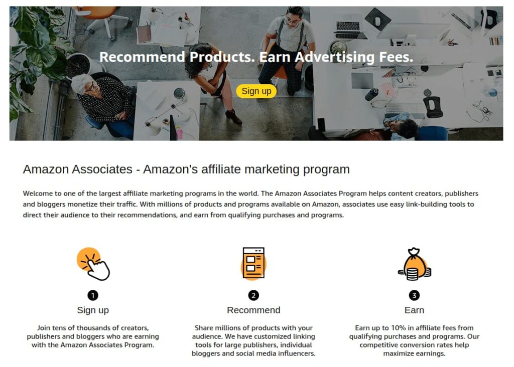 Amazon Affiliate Program