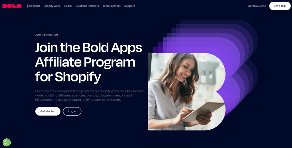 Bold affiliate program