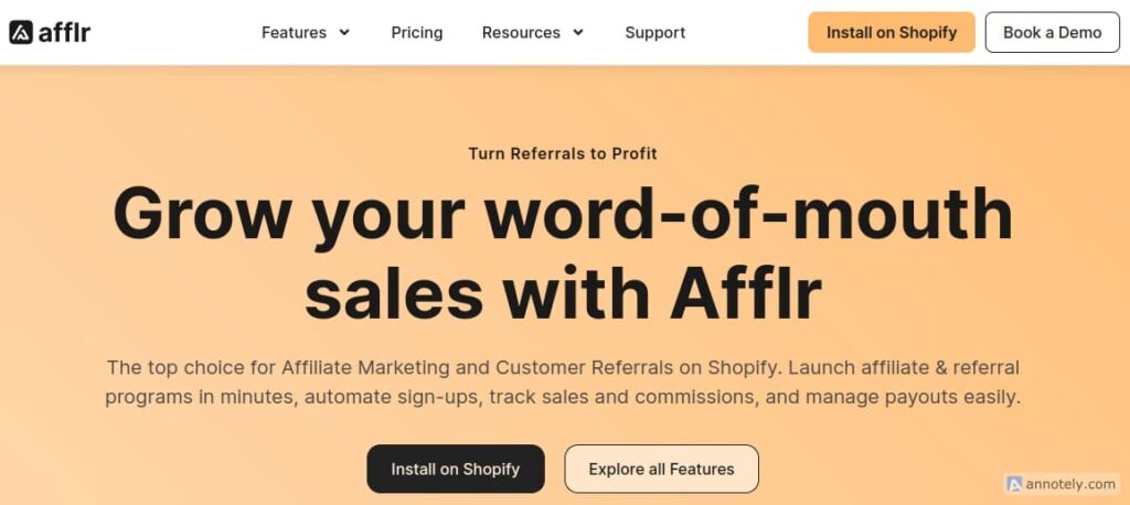 Afflr - Affiliate Marketing App