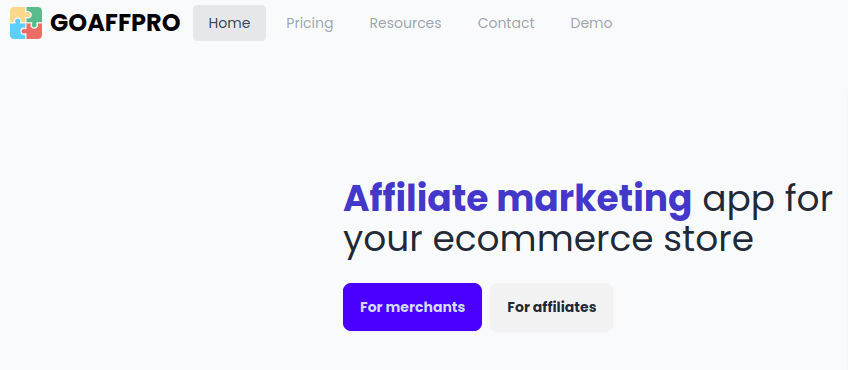 GoAffpro Shopjar Shopify Affiliate App