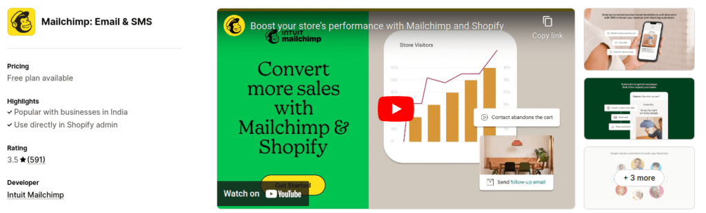 MailChimp Email App