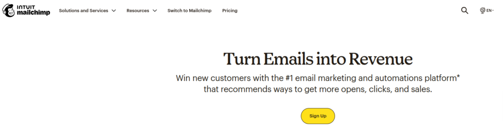 MailChimp Email App