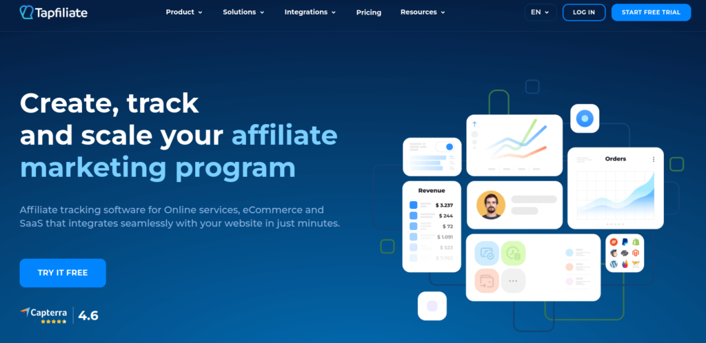 Tapfiliate Shopify Affiliate App