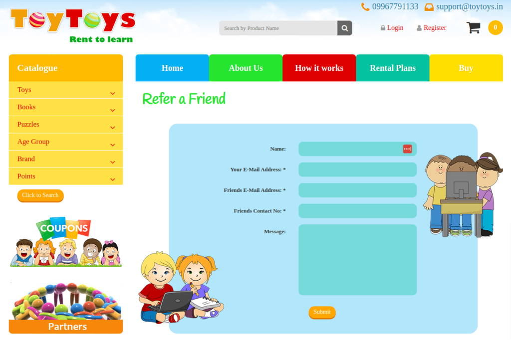 ToysToys Referral Program