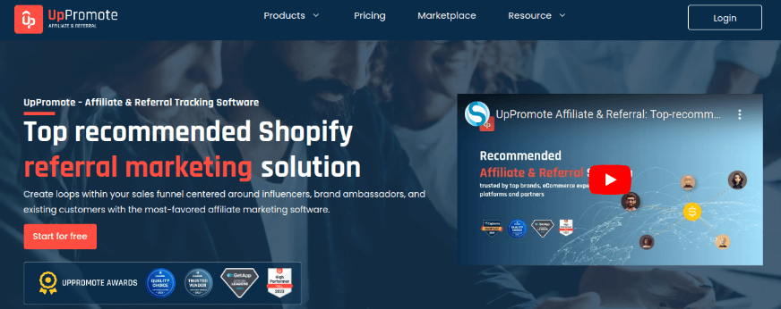 UpPromote Shopify App