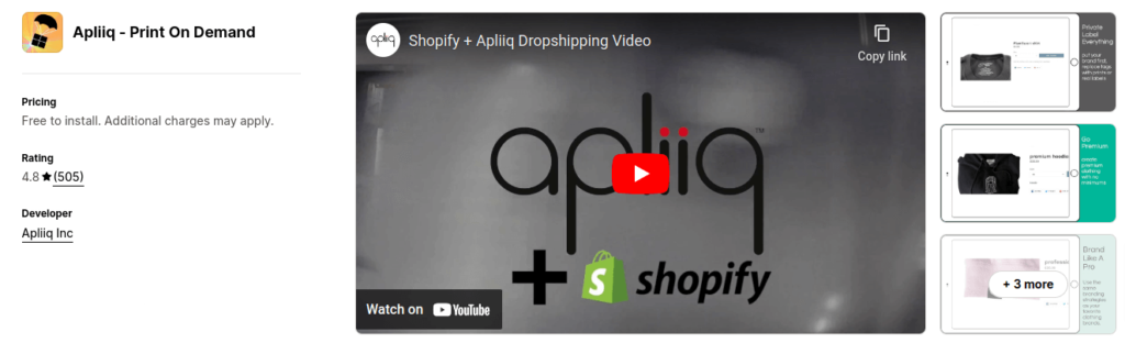 Apliiq Shopify App