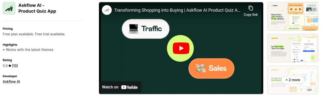 AskFlow Shopify App
