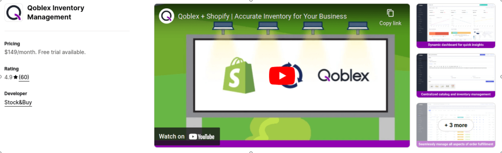 Qoblex Shopify App