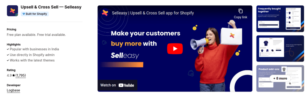 Selleasy Shopify App