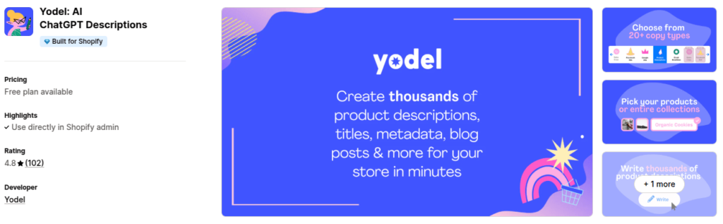 Yodel Shopify App
