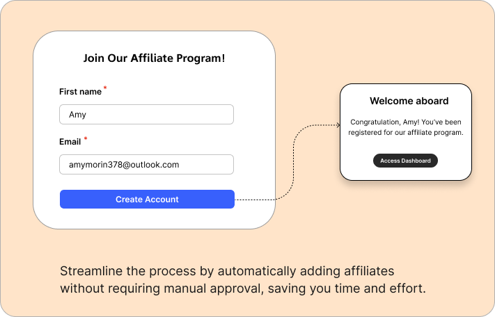 Add affiliates