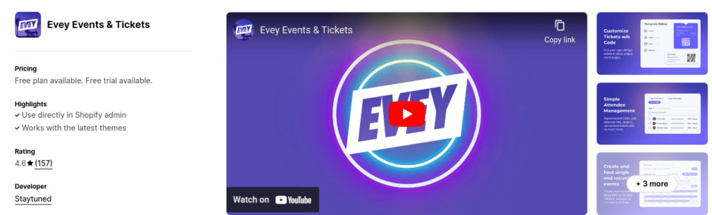 Evey Events Tickets