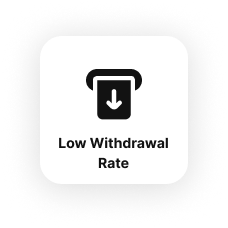 Low Withdrawal Rate