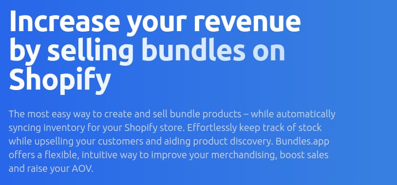 Bundles App