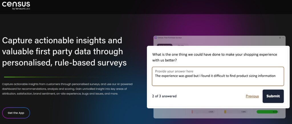 Census Survey App