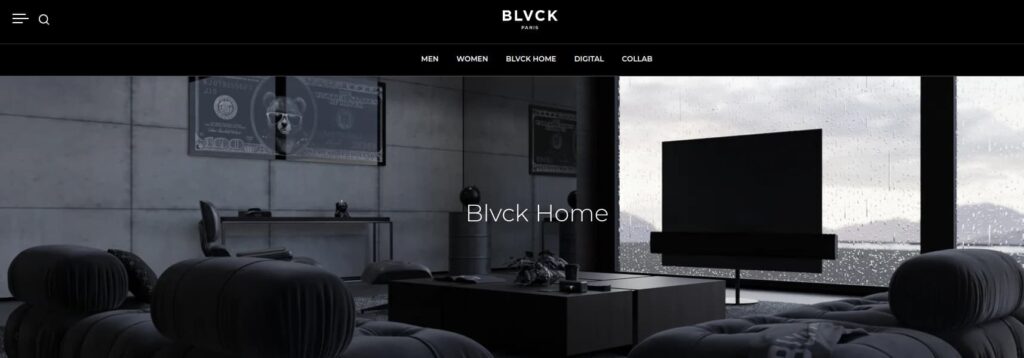 Home page of Blvck