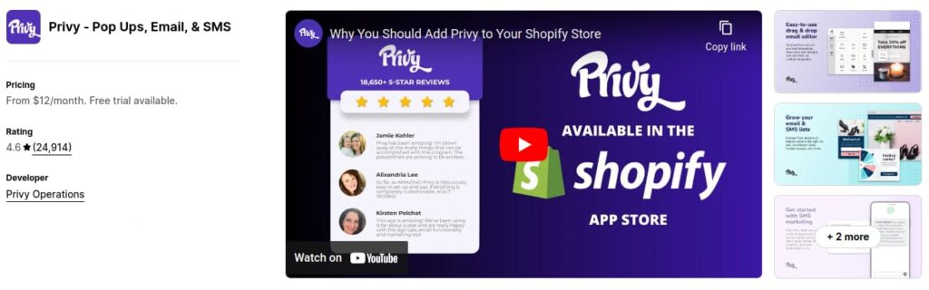 Privy SMS App