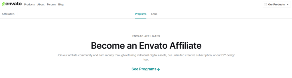 Envato - Affiliate Program