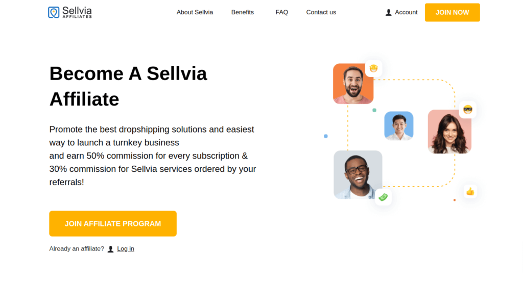 Sellvia - Affiliate Program