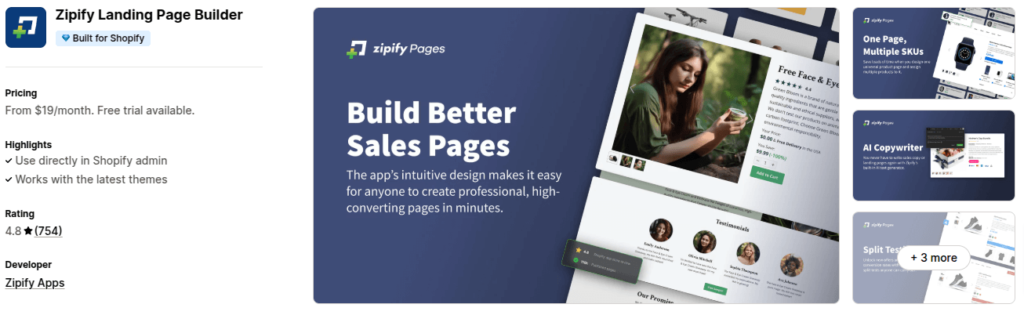 Zipify Shopify App
