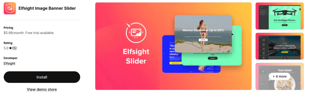 Elfsight Shopify App