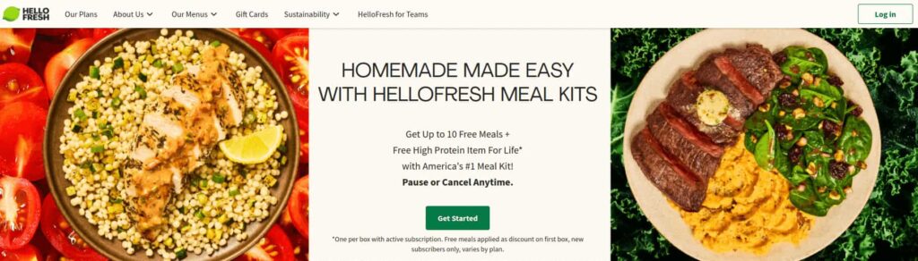 HelloFresh - Delivering Groceries