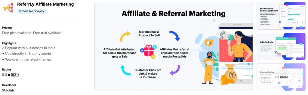 ReferrLy Affiliate App